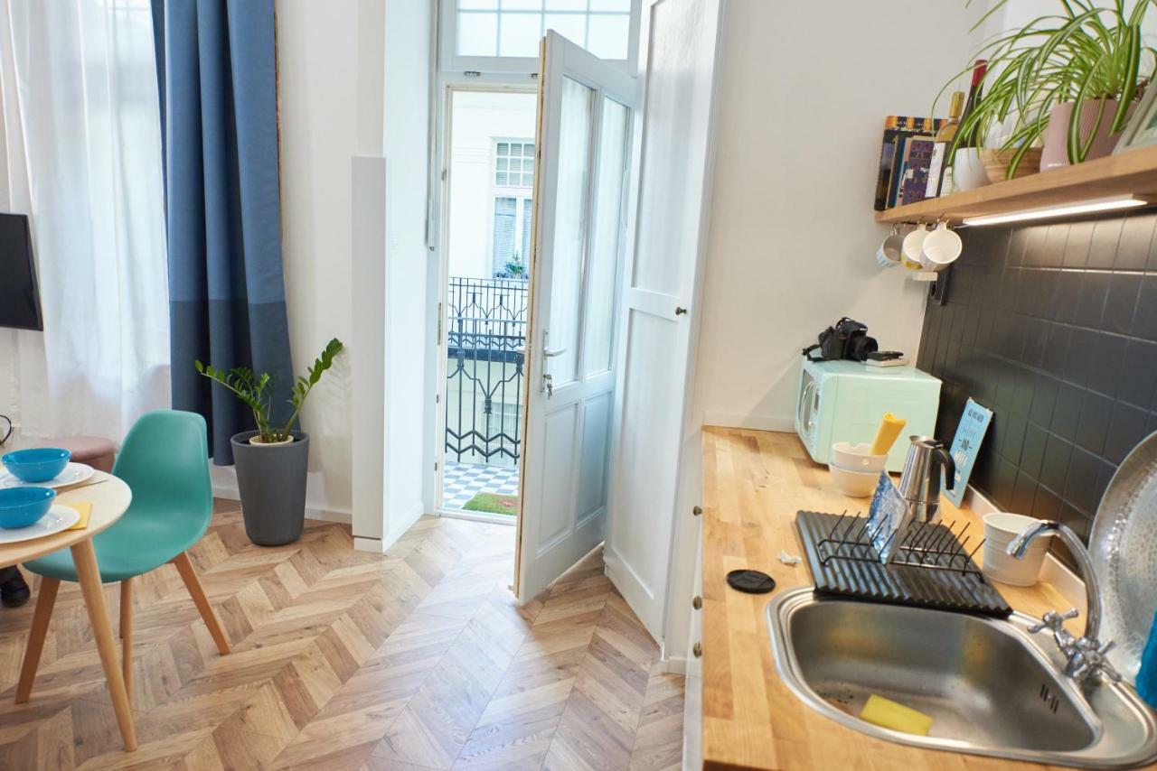 Self Check-In Cozy Stylish Flat By Vaci Street Apartment Budapest Luaran gambar